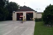 Orange County Fire Rescue Engine 72 and Rescue 72 Responding.MP4