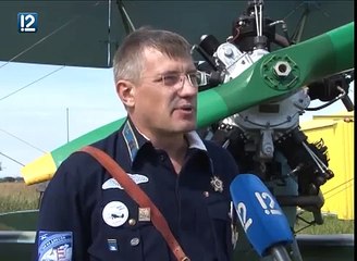 Съёмки короткометражного фильма о По-2