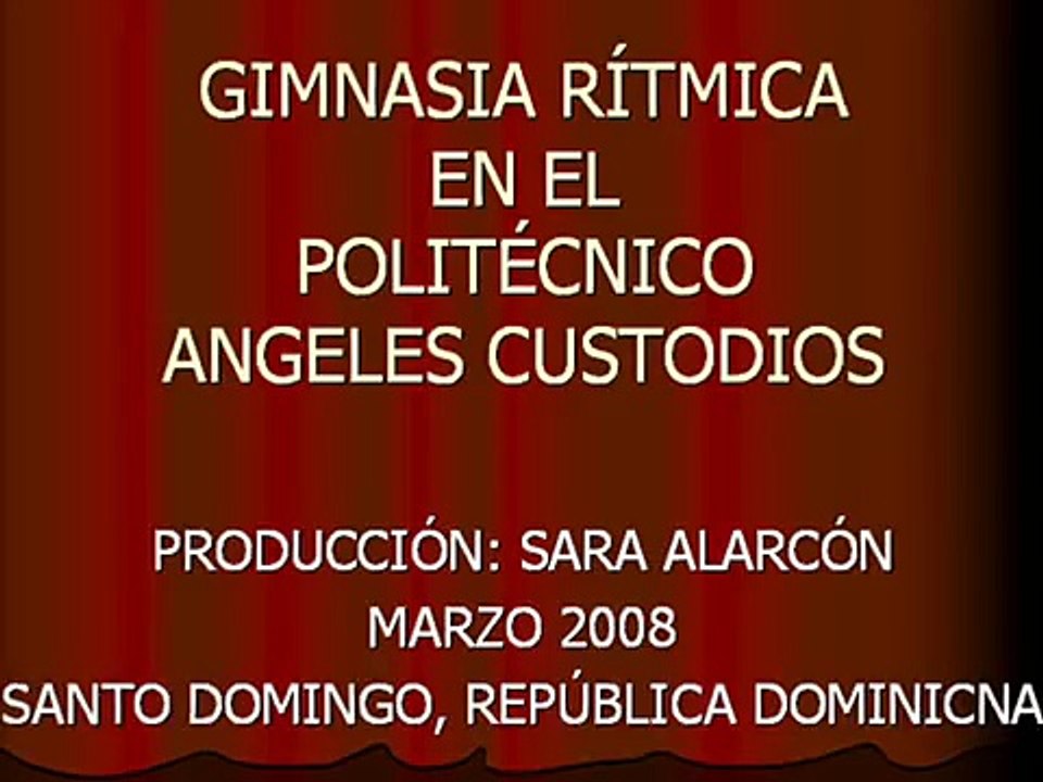 Gimnasia Rítmica con Cintas