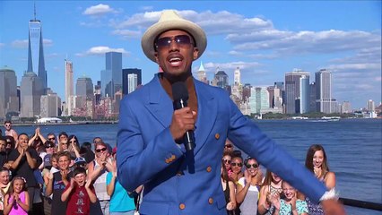 America's Got Talent 2015 S10E17 Live Shows - Damone Rippy Flyboarder