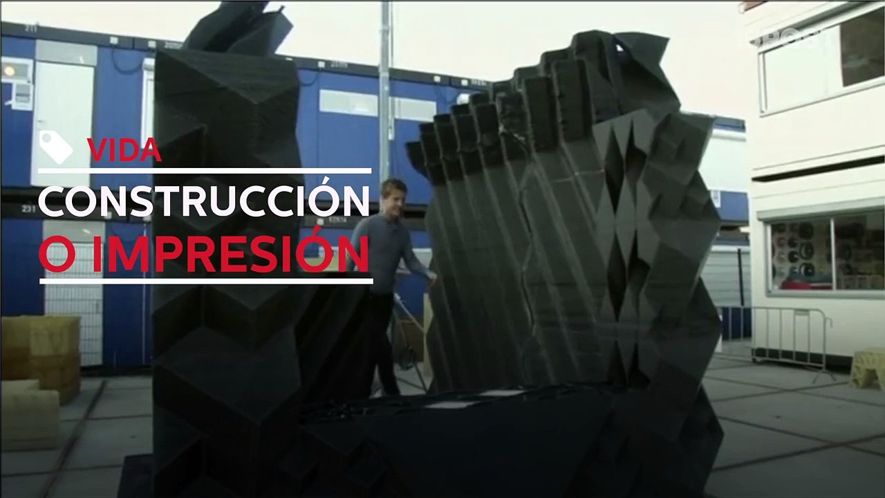 Así se construye una casa con una impresora 3D