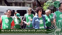 20141222 NO A LA INTERVENCIÓN a la JUNTA INTERNA DE ATE-JUSTICIA