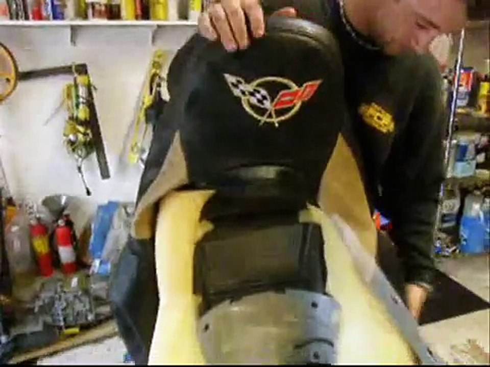 C5 Corvette Seat Cover Installation