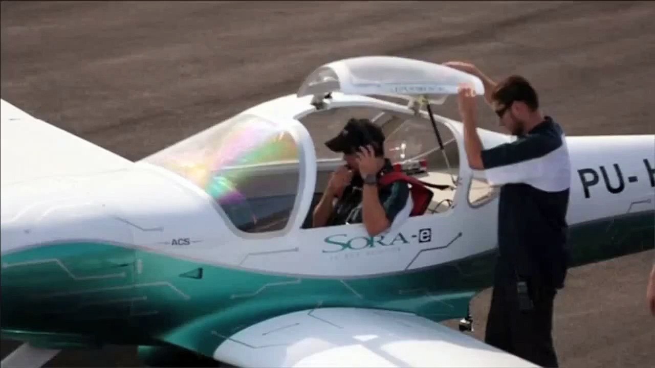 Brasil y Paraguay lanzan primer avión eléctrico