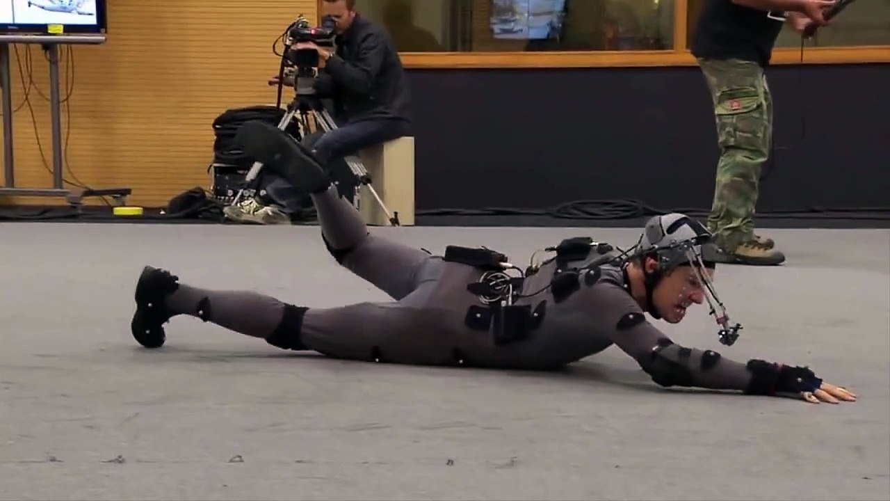 Benedict Cumberbatch interprètant Smaug le doré
