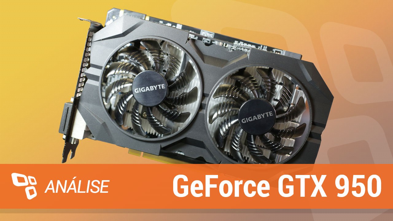 Placa de vídeo Gigabyte GeForce GTX 950 WindFor...