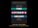 The Citizens Share Reducing Inequality In The 21st Century EBOOK (PDF) REVIEW