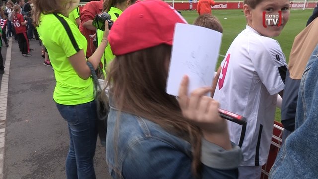 Devinez qui j'ai vu à l'entraînement du LOSC !