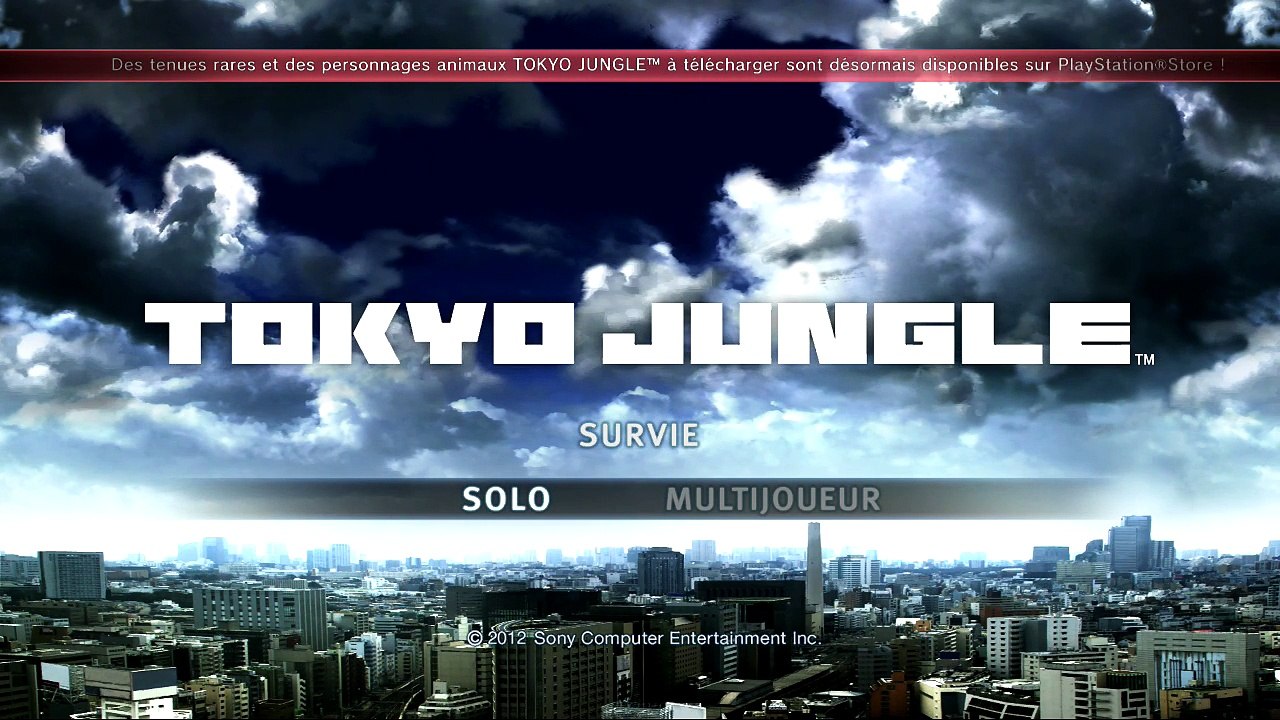 First Level - Only - Tokyo Jungle - Playstation 3