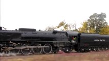 Union Pacific 844 Steam Locomotive Chase