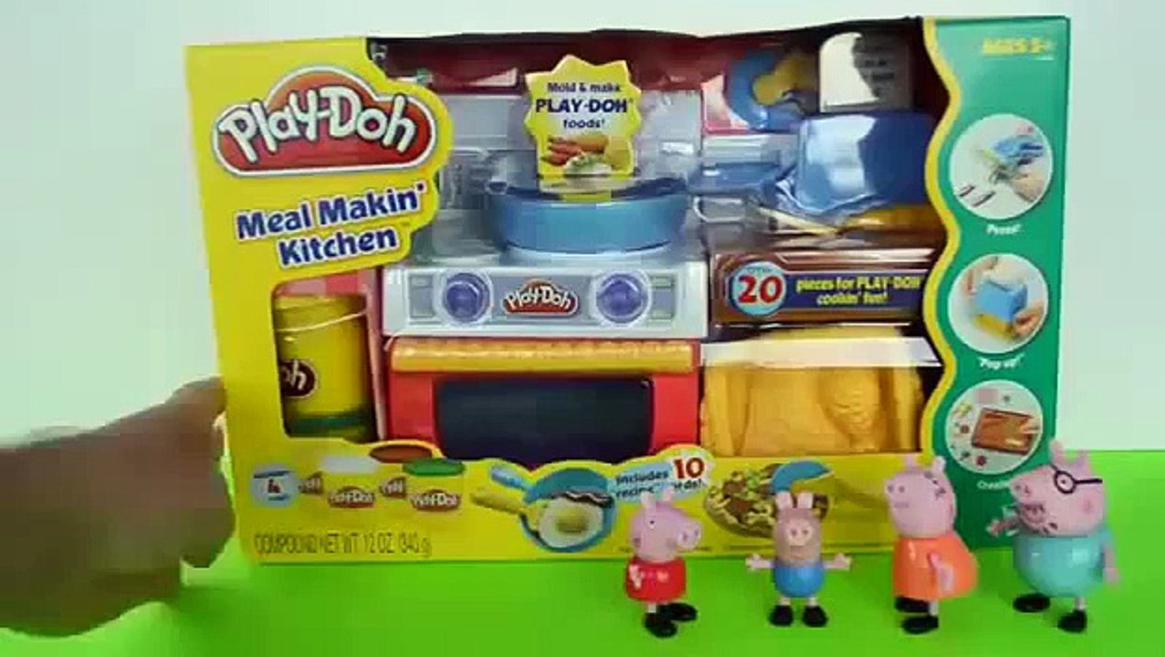 Peppa Pig George tomando Play-doh Sorvete Portugues Massinha maquina modelar [Jarred Pogue]