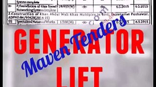 Cctv tenders by Maven Tenders