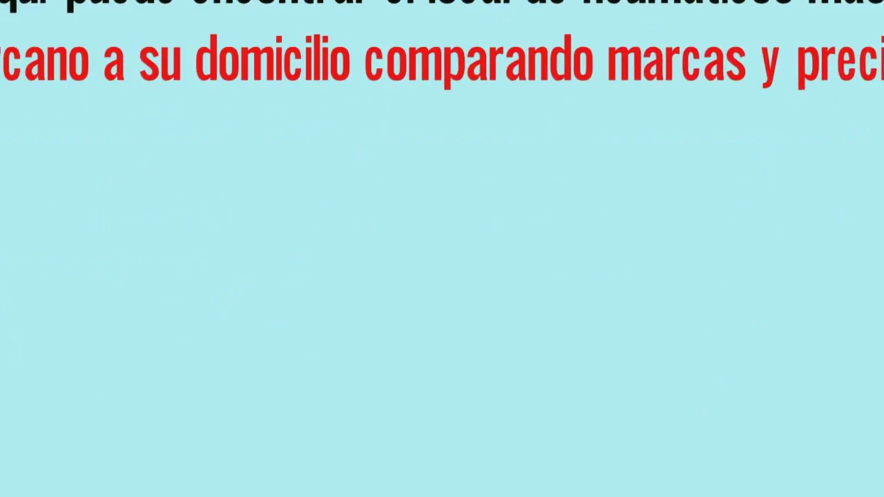 Como comprar neumáticos y no morir en el intento