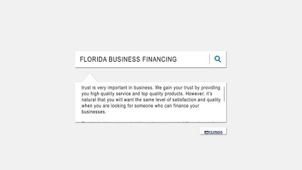 Innovative Business Lending In Florida