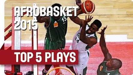 Top 5 Plays - Day 1 - AfroBasket 2015