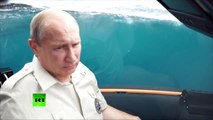 Crimée, bathyscaphe et Vladimir Poutine : le président russe filmé par 80 mètres de fond