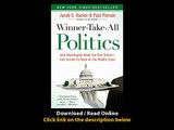 Winner-Take-All Politics How Washington Made The Rich Richer--And Turned Its Back On The Middle Class EBOOK (PDF) REVIEW