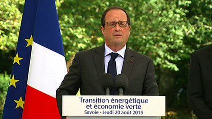Discours du président de la République à Le Châtelard en Savoie