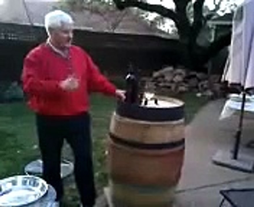 Build a Smoker from a Wine Barrel!