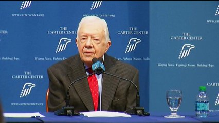 Jimmy Carter: "Mon futur est entre les mains de dieu"