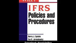IFRS Policies And Procedures EBOOK (PDF) REVIEW