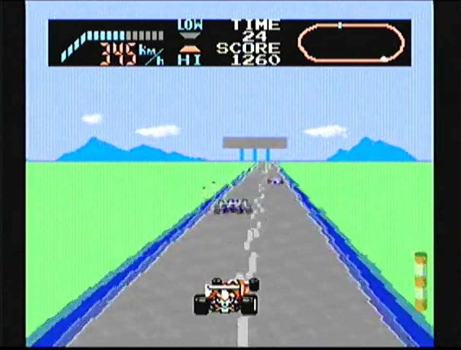 Gameplay de F1 RACE sur Polystation