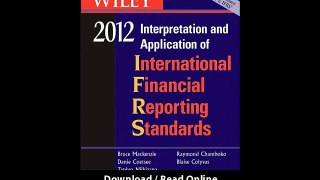 Wiley IFRS 2012 Interpretation And Application Of International Financial Reporting Standards EBOOK (PDF) REVIEW