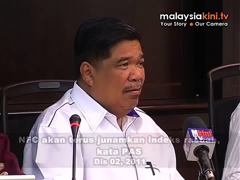 NFC akan terus junamkan indeks rasuah, kata PAS