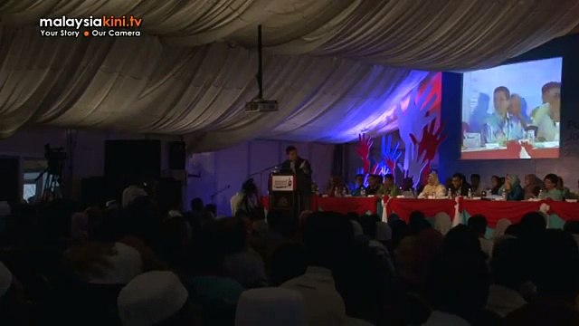 PKR 8th National Congress - Light banter between Saifuddin & Azmin