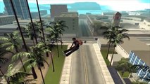 GTA San Andreas (Loquendo) - CJ practica Paracaidismo y saltos extremos