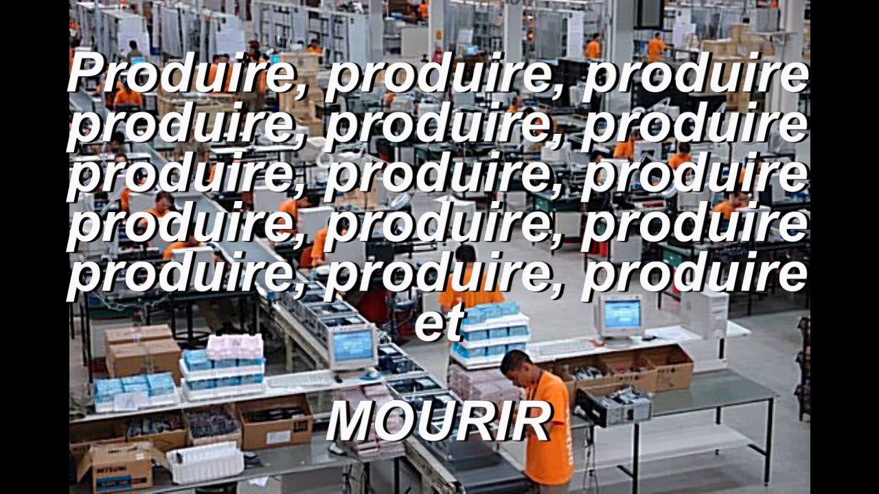 Ne pas travailler plus de 55h par semaine sinon.....
