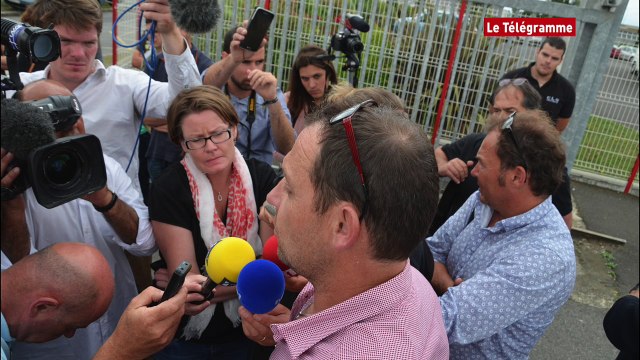Crise du porc. François Valy : Échanges assez vifs entre la Cooperl et les éleveurs