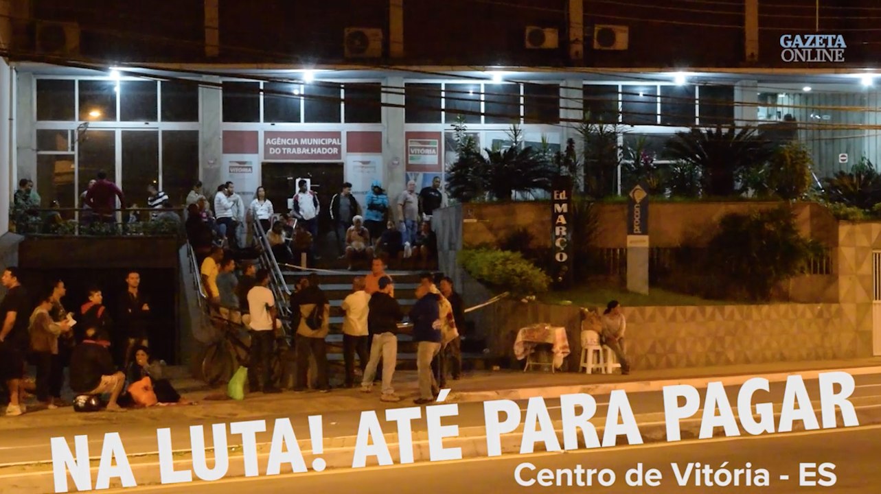 Endividados NA FILA