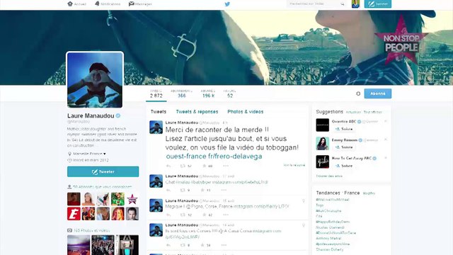 Laure Manaudou excédée pendant la tournée des Fréro Delavega