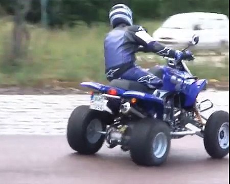 Quad Drift / Drifting mid-day in traffic! - Drifting quadracing quad stunt drift racing