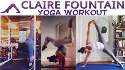 CLAIRE FOUNTAIN : Yoga Workouts for Perfect Posture @ USA