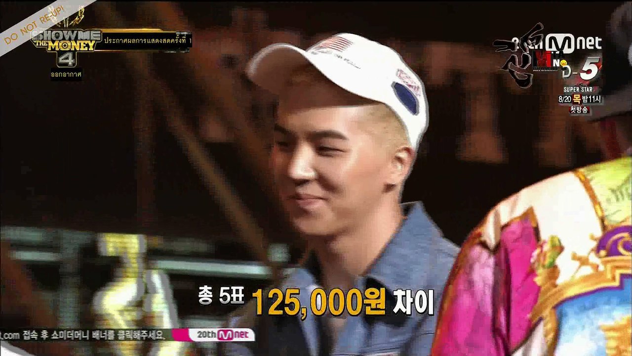 [THAI_SUB]150814 Mnet Show Me The Money 4 MINO cut EP.8 by @VITAMINO_TH