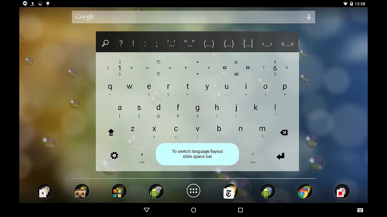 Multiling O Keyboard: How to add languages and switch between them