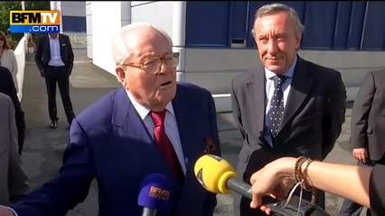 Descargar video: FN: Jean-Marie Le Pen attend la décision du bureau exécutif pour décider de la suite