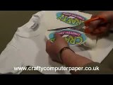 Heat transfer T-shirt paper for light fabrics