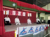 Demostración de Karate Do en el Centro penitenciario de Alcalá de Guadaira