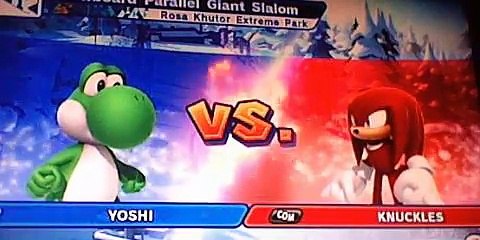 Mario and Sonic at the Sochi 2014 Winter Olympic Games Part 6