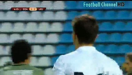 Ruslan Malinkovsky Amazing CURVE SHOT - Zorya Luhansk VS Legia Warsaw - Europa League 2015 HD