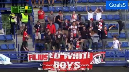 Sutter N. Goal Sparta Prag 0 - 1 Thun Europa League 20-8-2015