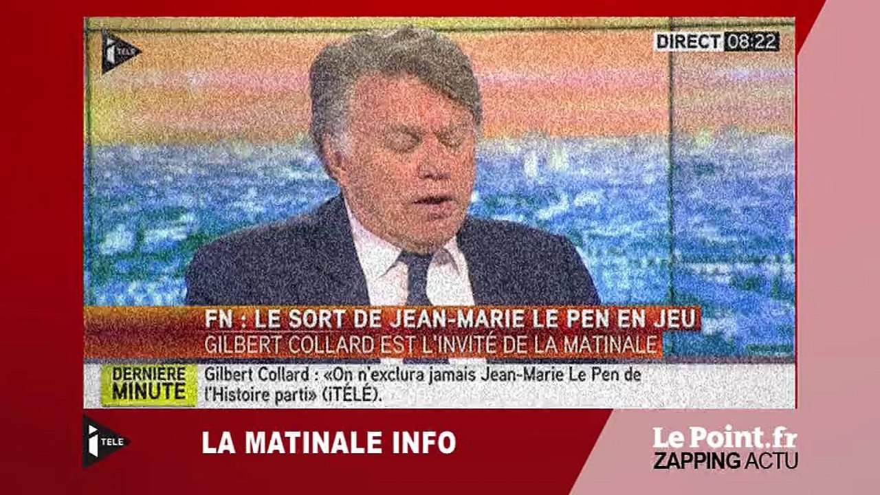 Gilbert Collard : Jean-Marie Le Pen "nous emmerde" - Zapping du 20 août