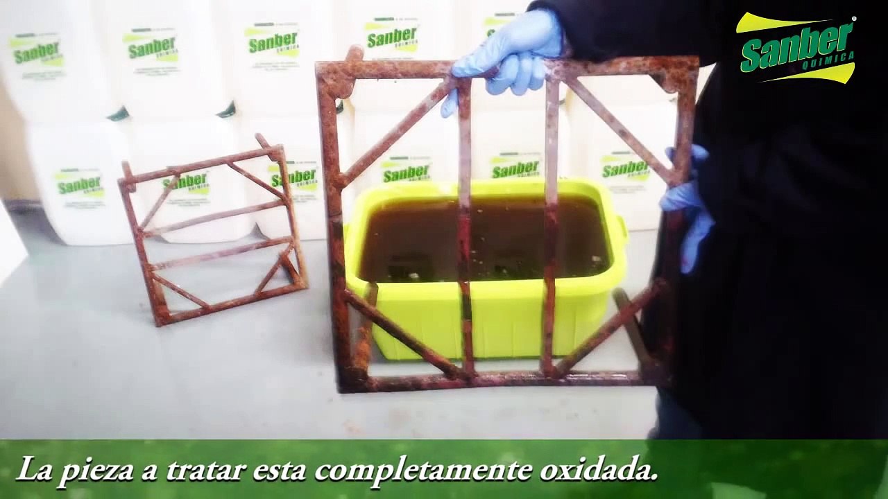 Desoxidante Acido para Metales Sanber Quimica LAM-60