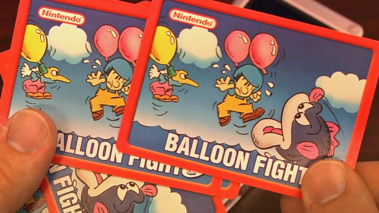 Classic Game Room - BALLOON FIGHT review for Nintendo e-Reader