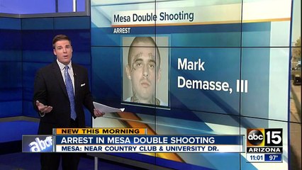 Arrest made in Mesa double shooting
