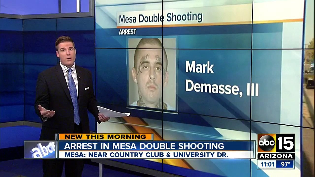 Arrest made in Mesa double shooting