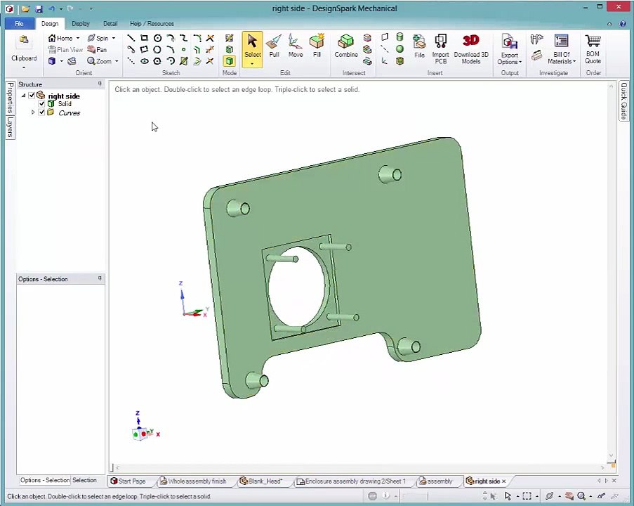 DesignSpark Mechanical Drawing Add-on Module Tutorial